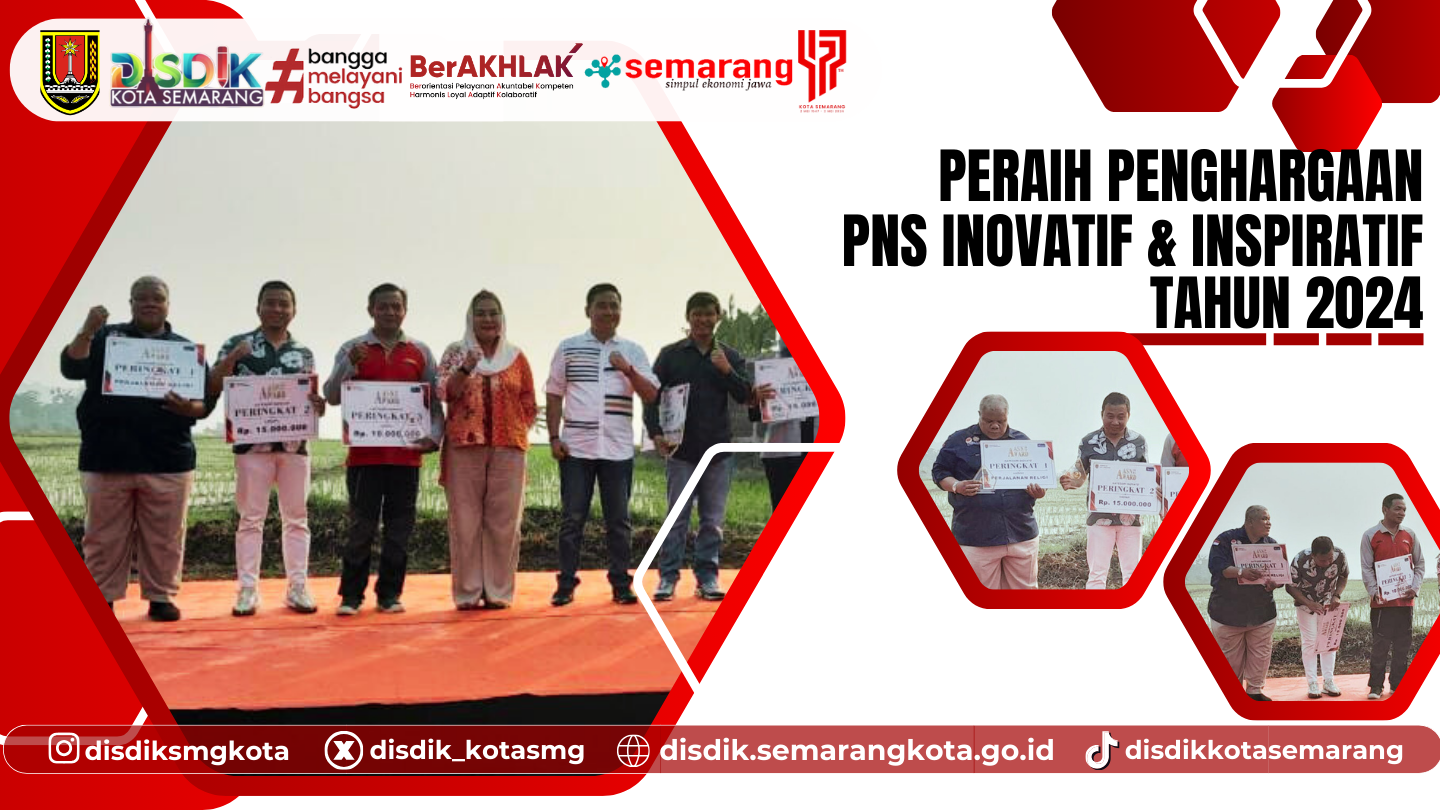 PNS Berprestasi Kategori PNS Inovatif dan PNS Inspiratif Tahun 2024